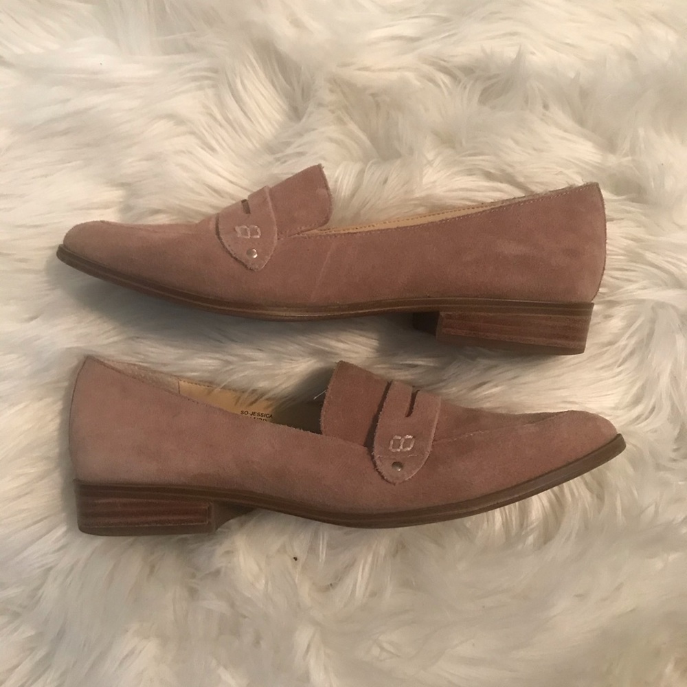 Sole Society Pointed Toe Loafers